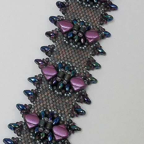 Beading tutoral Dessert Butterfly Lavender