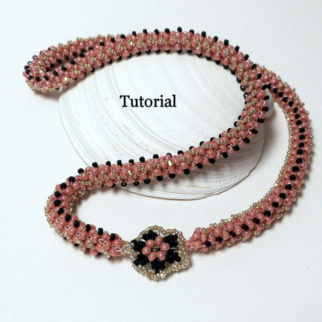 Beading Tutorial CRAW embellished rope