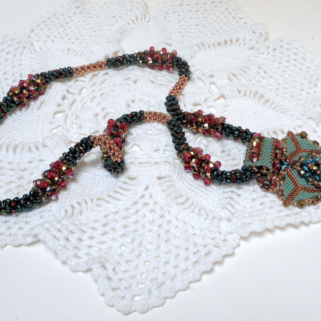 Beading tutorial Karita necklace