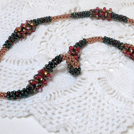 Beading tutorial Karita Necklace Rope