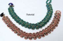 Beading tutorial RAW bracelet Cinchsation