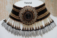 Beading Tutorial Egyptian queen choker