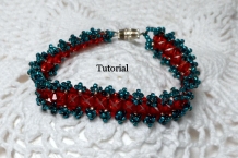 Beading Tutorial Falling for RAW Bracelet