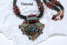 Beading tutorial Karita Peyote Cubic RIght Angle weave