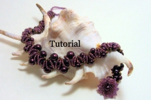 Pearl perfection Bracelet Burgundy