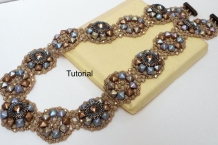 Beading tutorial Ring of Fire Necklace