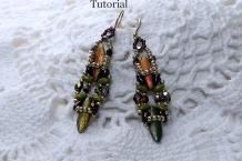 Beading Tutorial Shooting Daggers Earrings